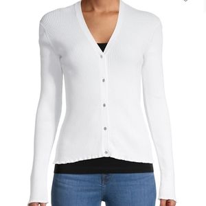 Vince ribbed cardigan S